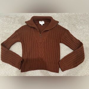 Maroon Fall Sweater ( pink rose)